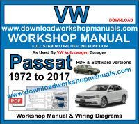VW Volkswagen Passat Workshop Repair Manual